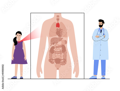 Pain in woman body