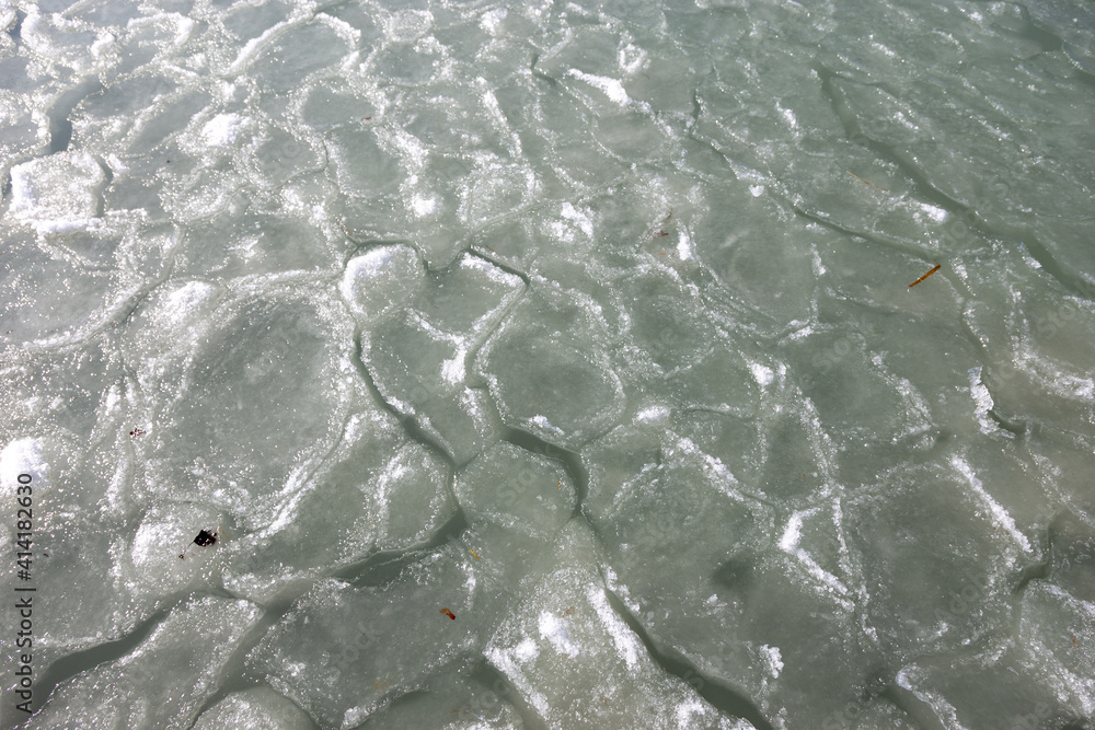 Obraz premium Eisschollen