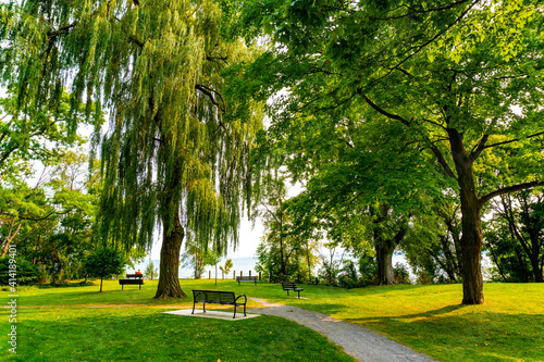Tableau sur toile Lakeshore park