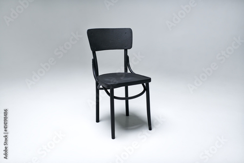 chair. soft chair. director's chair. sofa. photo studio equipment. White cyclorama. 