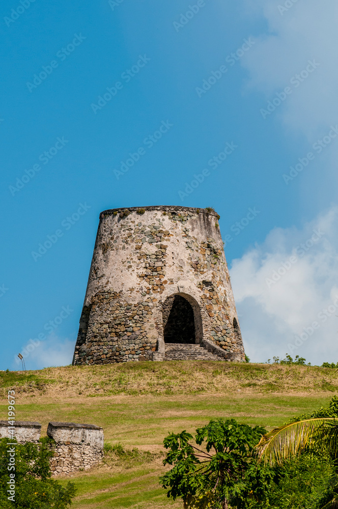 Ruins of Rust Op Twist Sugar Mill plantation, St. Croix, US Virgin Islands. Ruins of Rust Op Twist Sugar Mill plantation, St. Croix, US Virgin Islands.