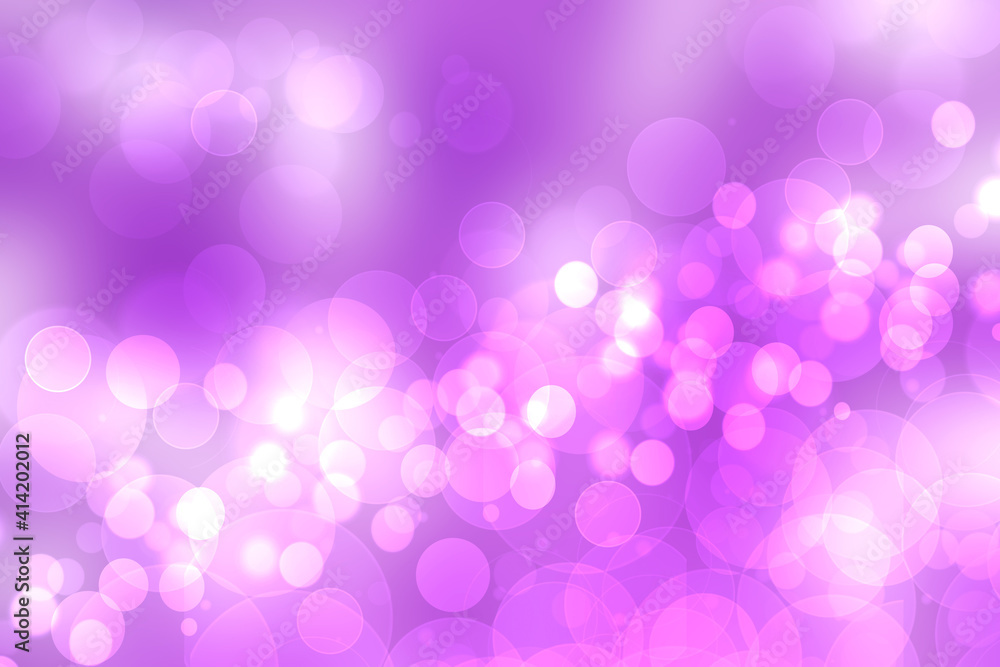 Abstract gradient pink purple background texture with blurred bokeh circles and white lights. Space for design. Beautiful backdrop. Abstract gradient pink purple background texture with blurred bokeh circles and white lights. Space for design. Beautiful backdrop.