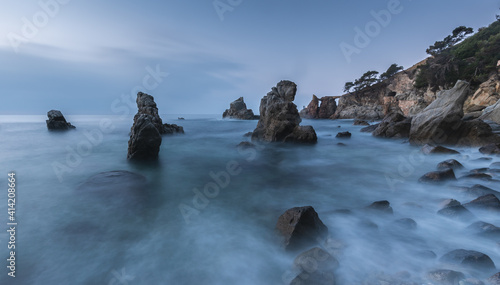 amanecer en cala Frares