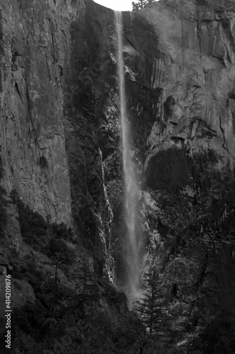 Waterfall from Yosemite National Park