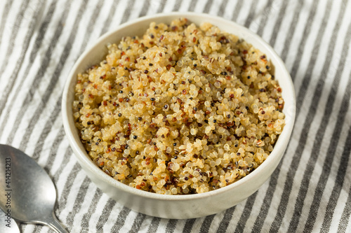 Healthy Cooked White Quinoa