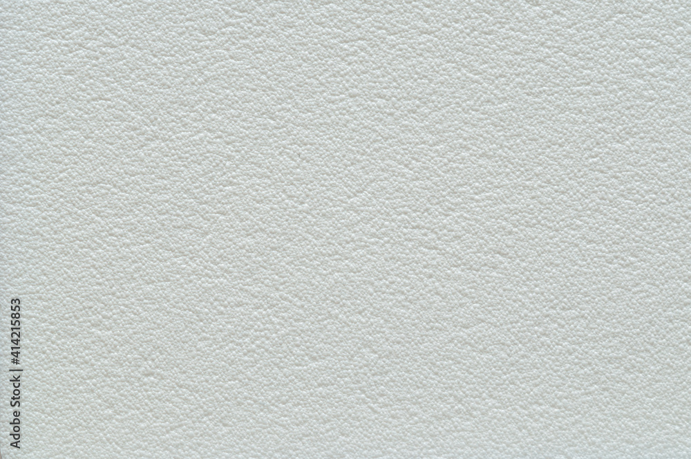 Obraz premium Texture of light white foamed polypropylene, background.