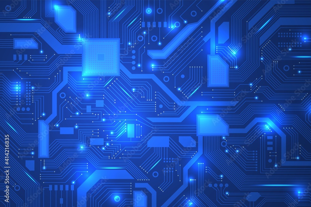 Circuit board. Industrial electronics, digital hardware for computer. Motherboard background, recent chip cyber technology vector pattern. Illustration digital technology, circuit motherboard Circuit board. Industrial electronics, digital hardware for computer. Motherboard background, recent chip cyber technology vector pattern. Illustration digital technology, circuit motherboard