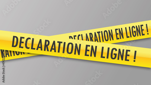 Logo déclaration en ligne.