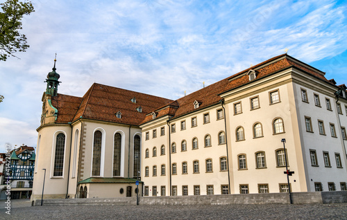 The Cathedral of Saint Gall Abbey in St. Gallen. UNESCO world heritage in Switzerland © Leonid Andronov