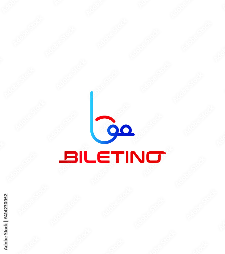 Bilentino logo template, vector logo for business and company identity 