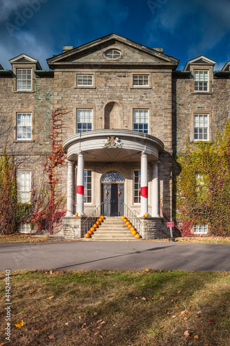 Canada, Central New Brunswick, Fredericton. Government House, one time residence of British governors. photo