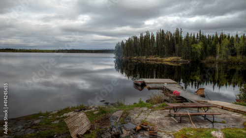 Fishing Outpost Ontario Canada Outdoors Wilderness Off Grid