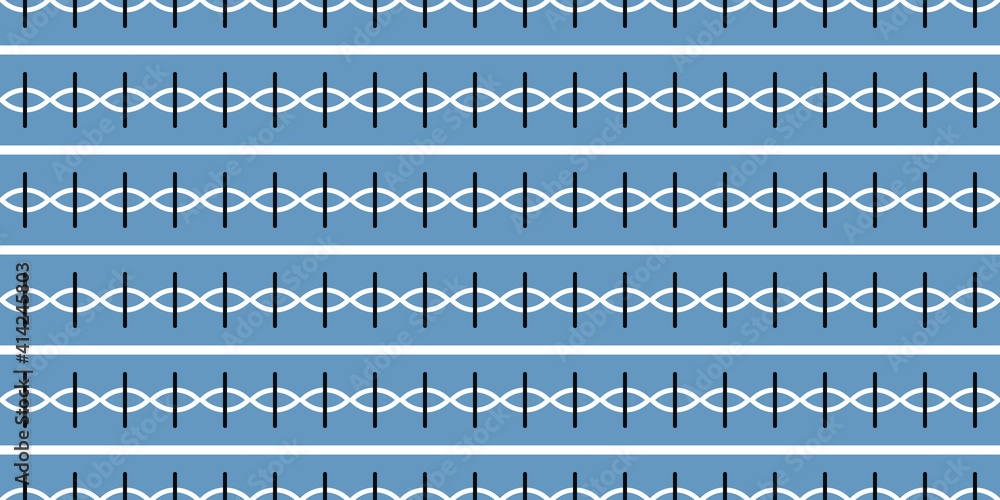 Fototapeta premium Seamless Pattern geometrical texture, background vector