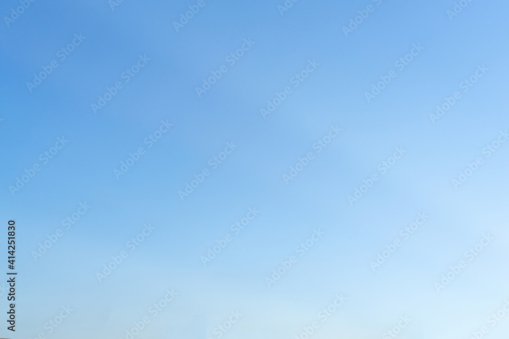 Blue sky background with copy space.