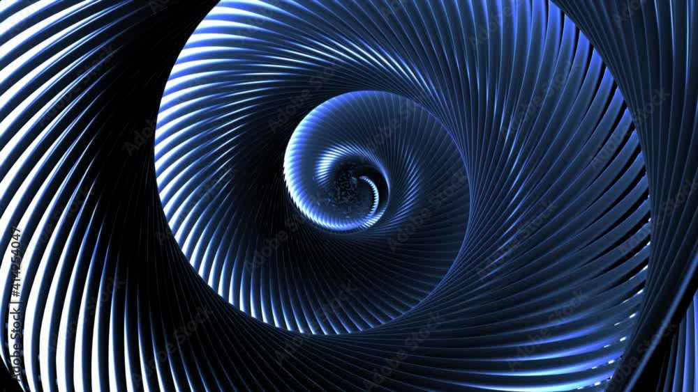 4k abstract looped dark background with curved lines like tubes twisted in helix and blue neon light running on tubes. Round composition. VJ loop with brigh neon light. Abstract spiral. 4k abstract looped dark background with curved lines like tubes twisted in helix and blue neon light running on tubes. Round composition. VJ loop with brigh neon light. Abstract spiral.