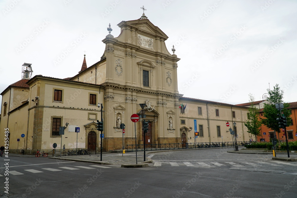 Naklejka premium Firenze nell'era del covid 19