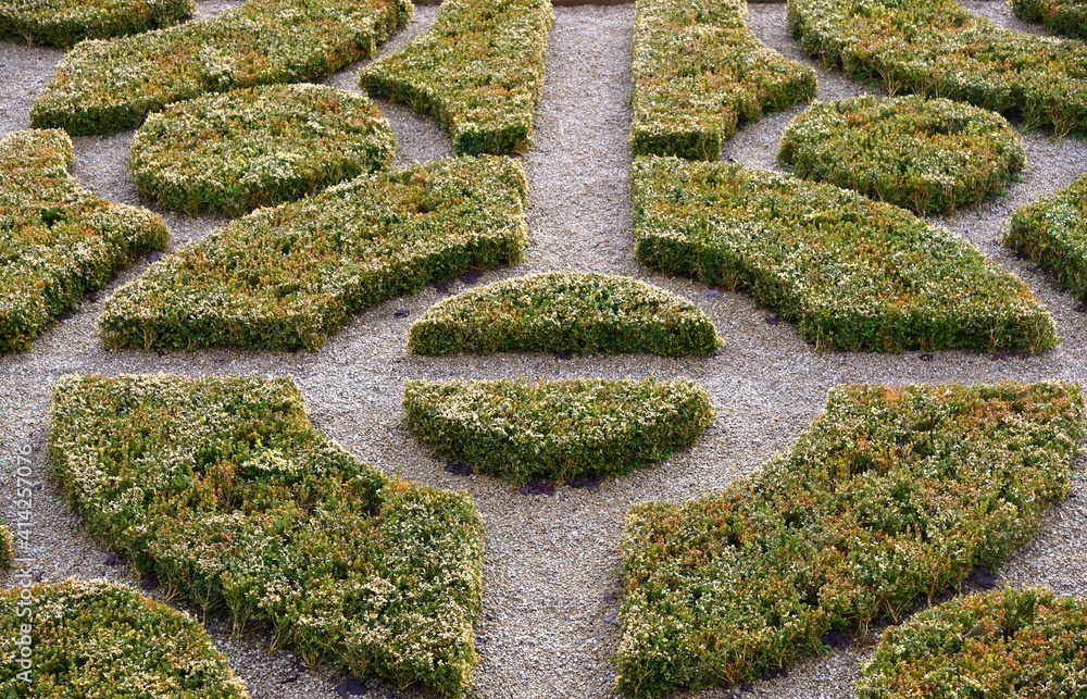 Gartenanlage von Schloss Wilhelmsburg