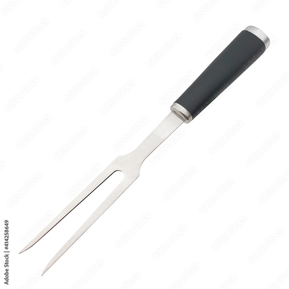 Meat Forks with soft plastic Handle and Stainless Steel Carving, Fork Barbecue, Fork for Kitchen Roast. Chef Fork . Perspective view
Meat Forks with soft plastic Handle and Stainless Steel Carving, Fork Barbecue, Fork for Kitchen Roast. Chef Fork . Perspective view