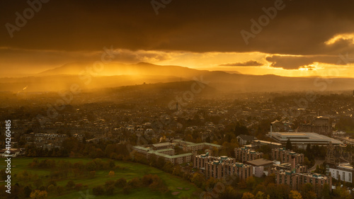 Edinburgh Sunset photo