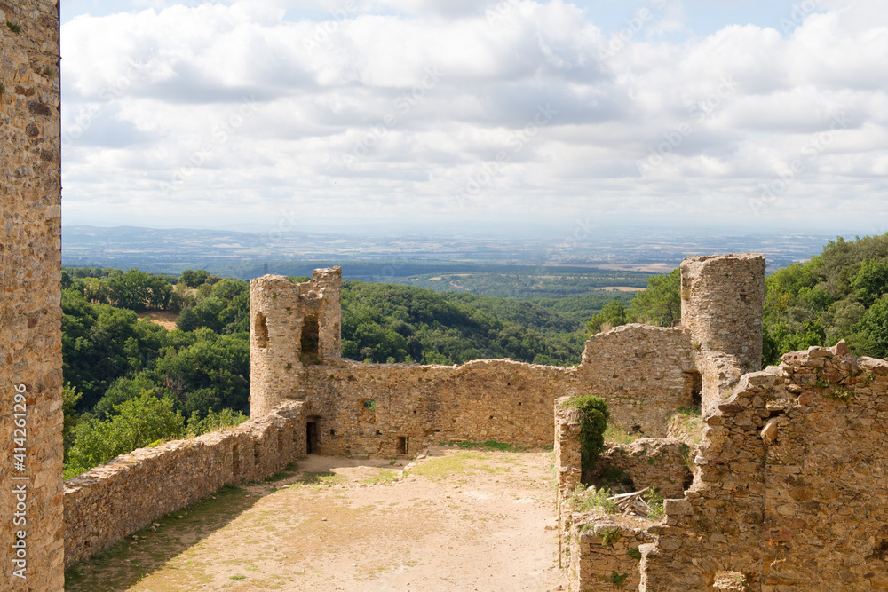Castle Saissac in France