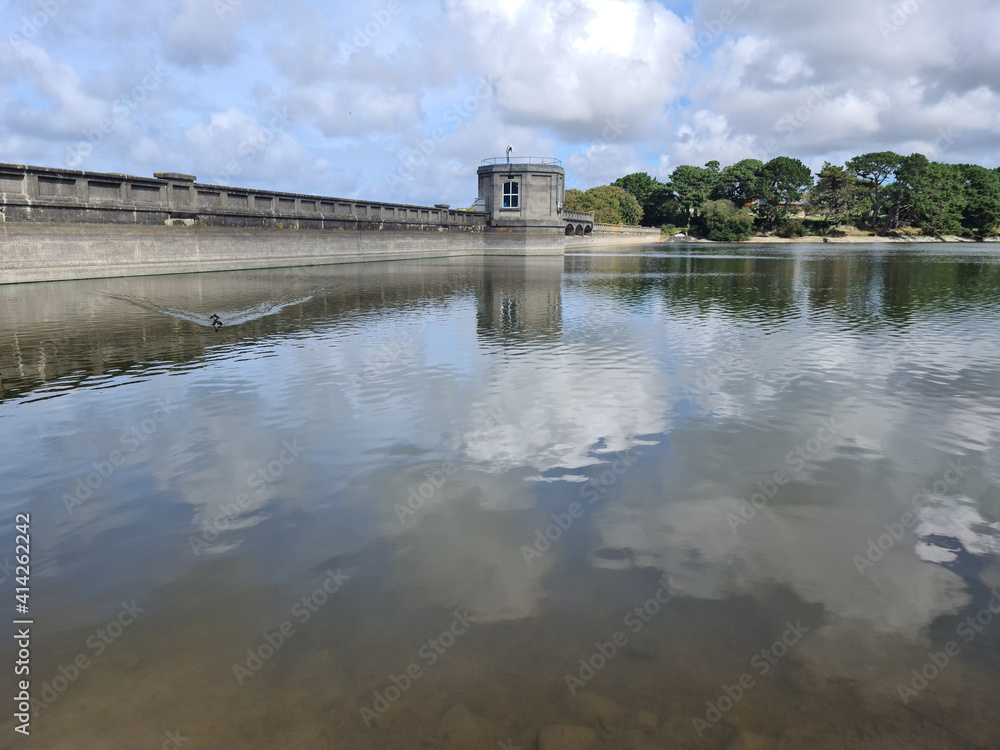 Guernsey Channel Islands, St Saviours Reservoir Guernsey Channel Islands, St Saviours Reservoir