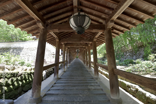 長谷寺　登廊　奈良県桜井市