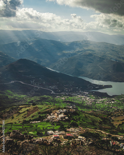 view from the top of mountain