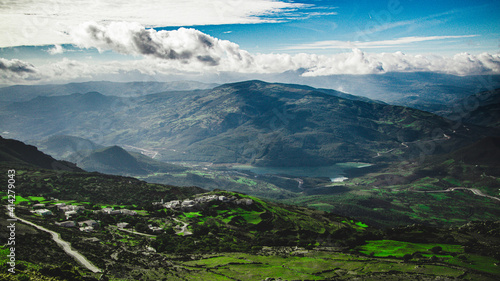 view from the top of mountain