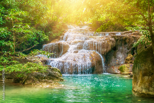 Fototapeta Naklejka Na Ścianę i Meble -  Waterfall in Thailand.
