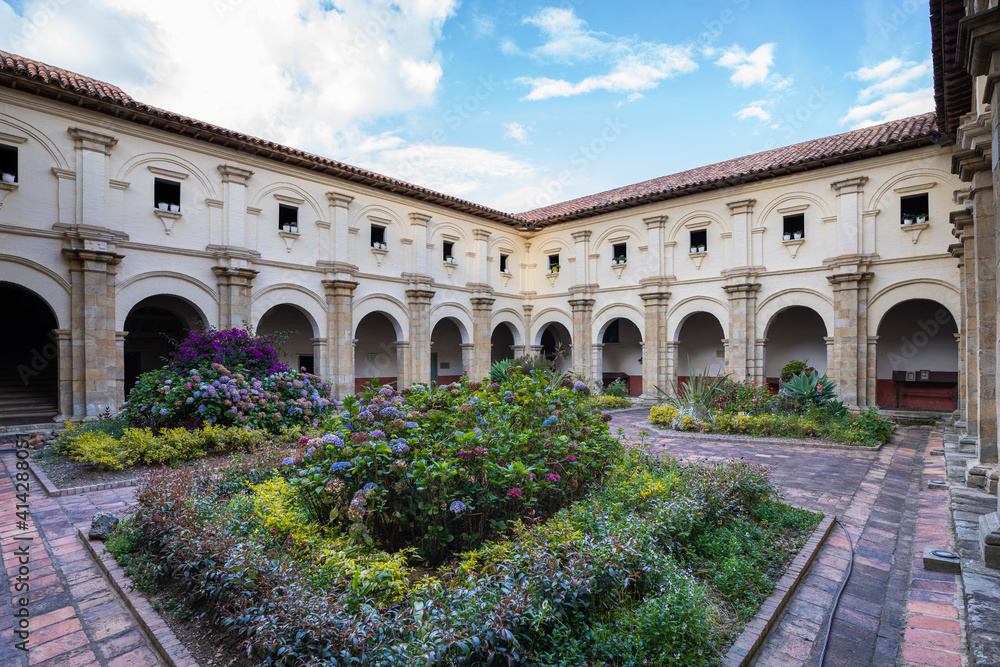 Fototapeta premium Convento de Nuestra Señora de Monguí ( couvent de Notre-Dame de Monguí ), Monguí, Colombie