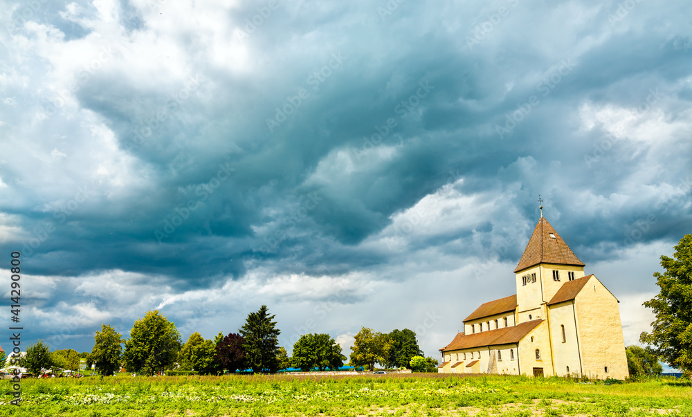 Church of Saint George on the island of Reichenau on Lake Constance in southern Germany