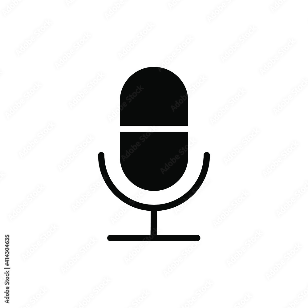 microphone vector graphic design illustration microphone vector graphic design illustration