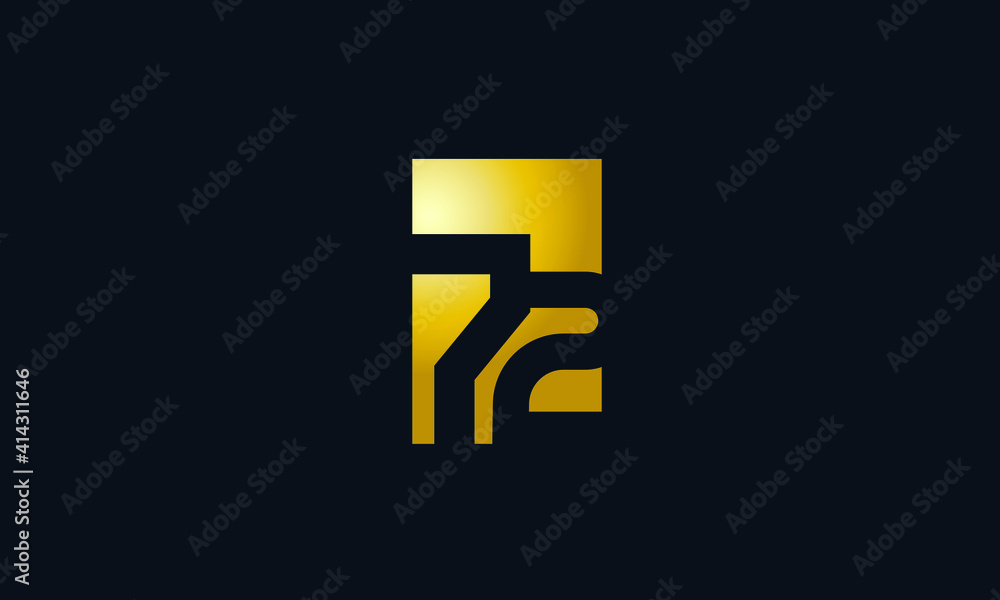 Unique Modern Gold Box Number 72 Logo Unique Modern Gold Box Number 72 Logo