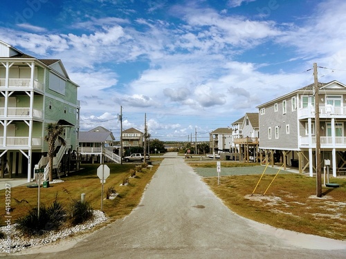 Konstfotografi Topsail Beach, North Carolina - October 2020
