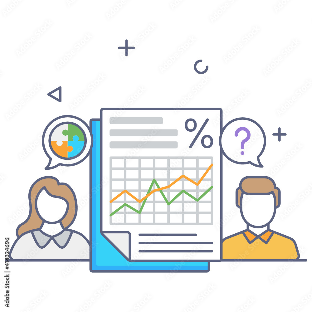 A conceptual icon of teamwork, flat design
A conceptual icon of teamwork, flat design