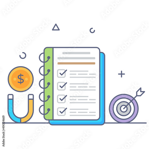 
Training policies concept icon, editable design
