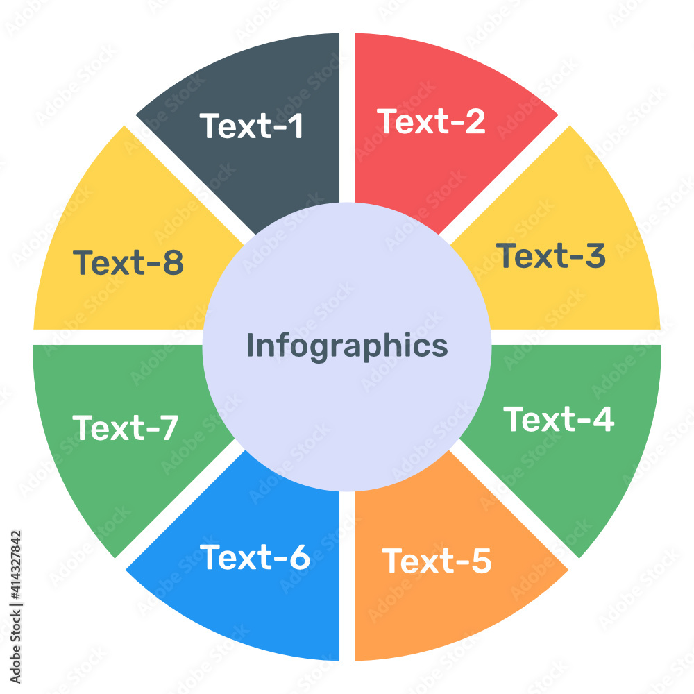 A modern infographic showing multi pie chart in flat icon
A modern infographic showing multi pie chart in flat icon