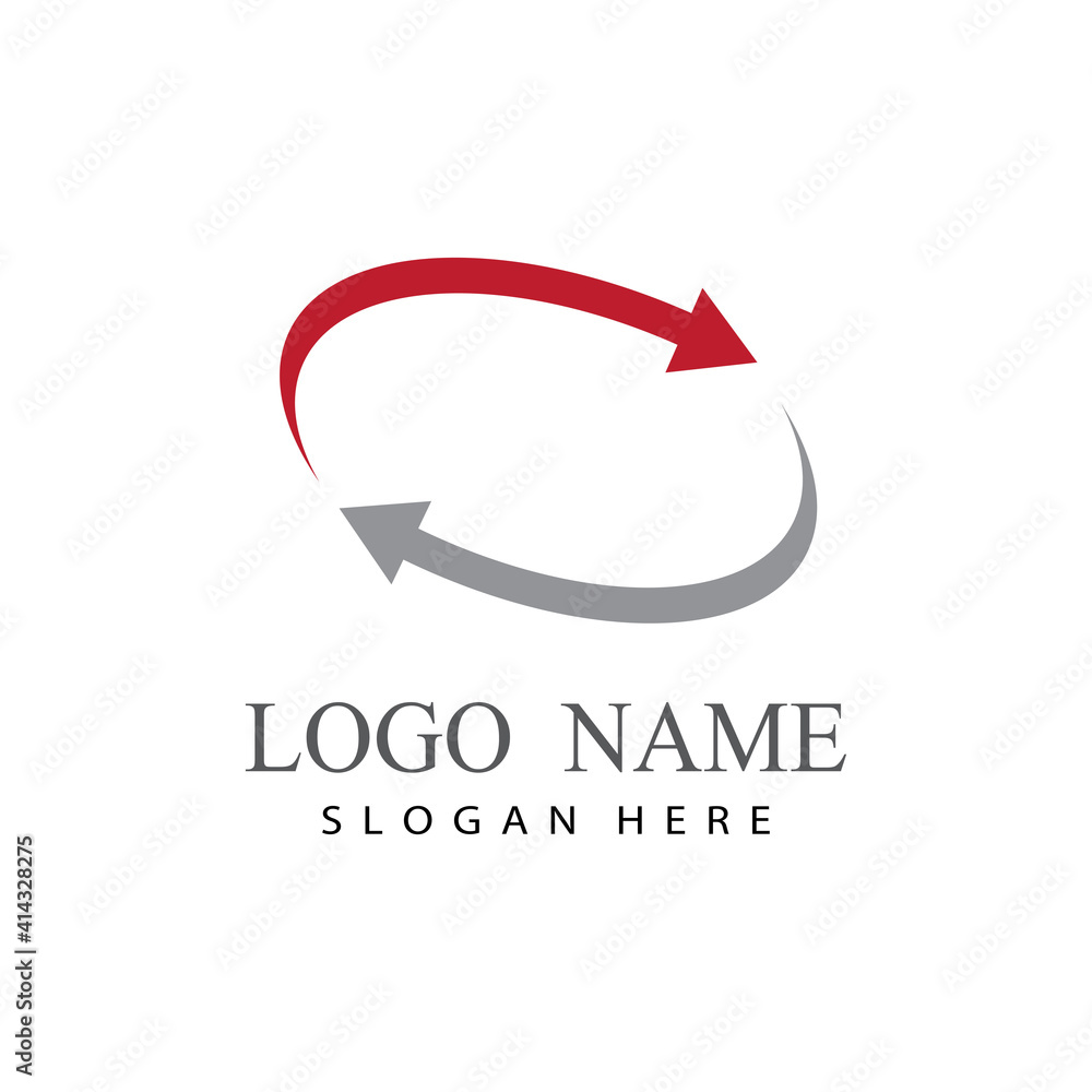 Arrow vector illustration icon Logo Template design Arrow vector illustration icon Logo Template design