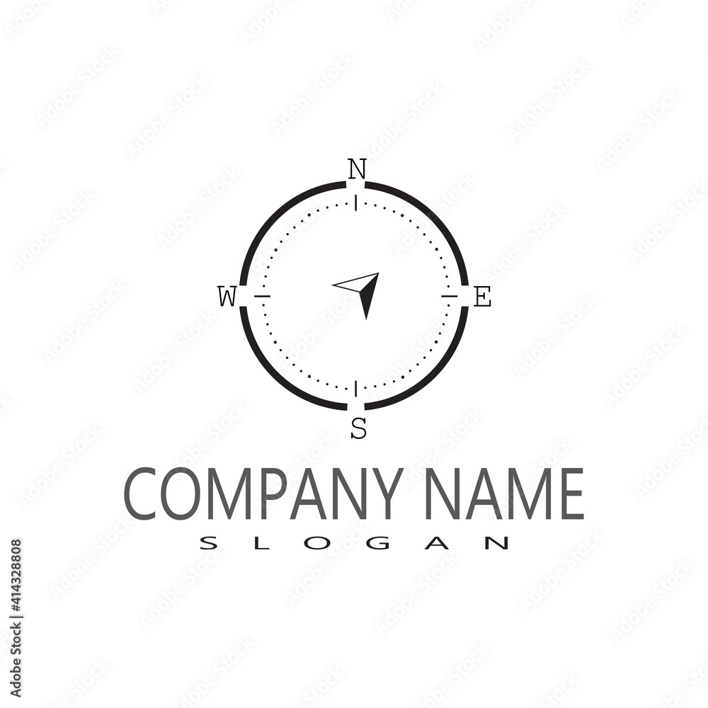 Compass Logo Template vector icon illustration design Compass Logo Template vector icon illustration design