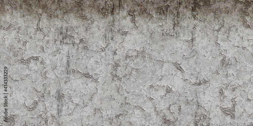 Fototapeta premium old concrete wall, seamless background