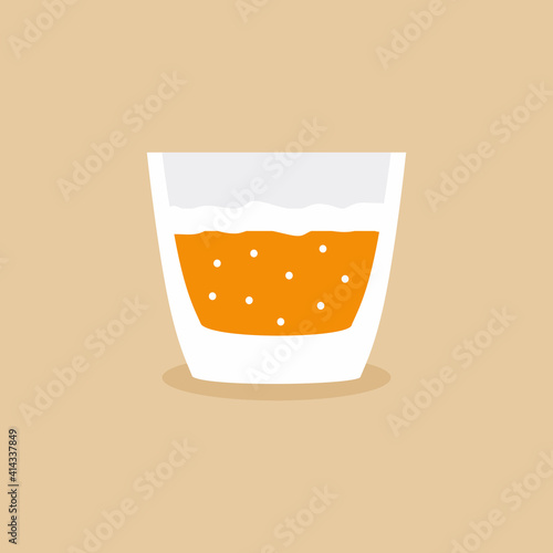 Cocktail in lowball glass f...