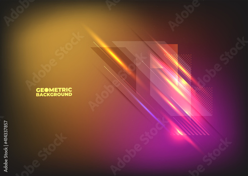 Technology background color vector for web and design