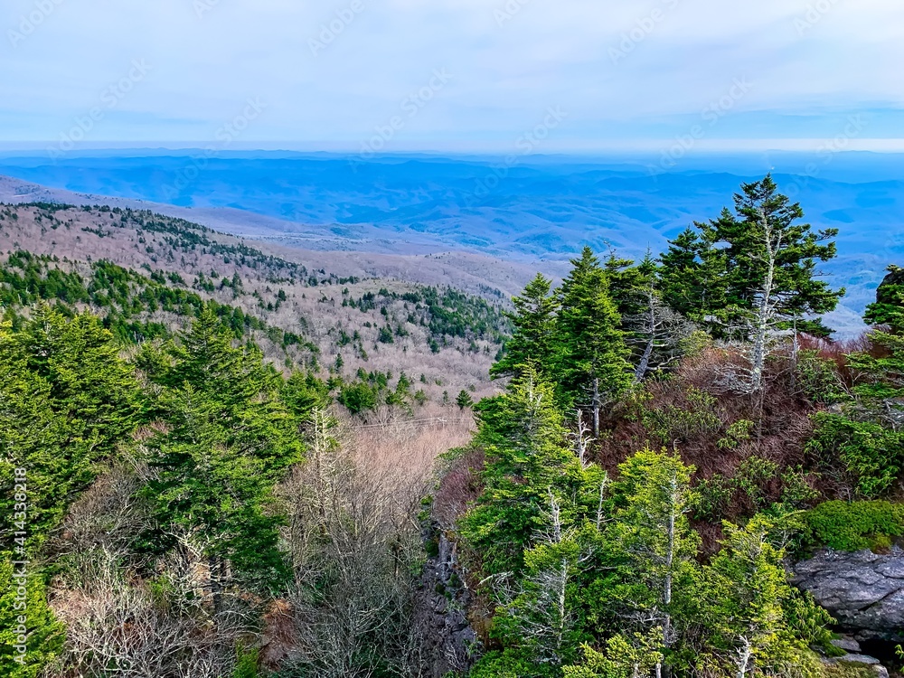 Fototapeta premium Boone North Carolina sunset