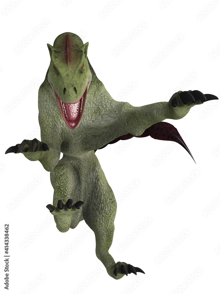 Fototapeta premium 3d render of a fantasy figure