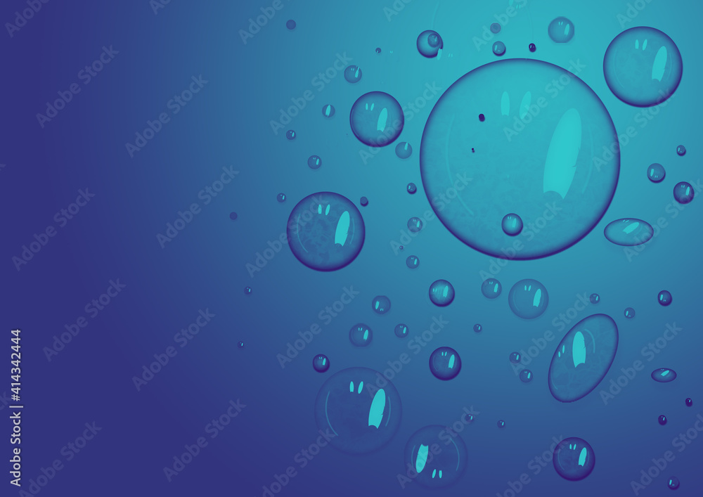  bluewater drops background