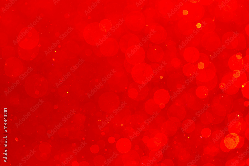 Abstract red winter bokeh defocused Abstract red winter bokeh defocused