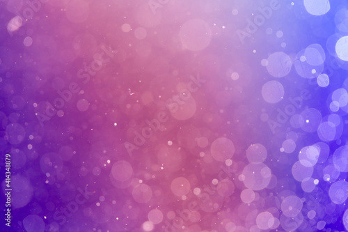 Fantasy abstract blur bokeh of lights colorful sparkle