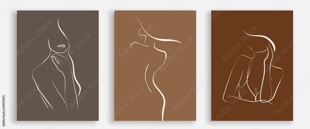 One Line Woman Body Prints Set. Creative Contemporary Abstract Line Drawing. Beauty Fashion Female Body. Vector Minimalist Design for Wall Art, Print, Card, Poster. One Line Woman Body Prints Set. Creative Contemporary Abstract Line Drawing. Beauty Fashion Female Body. Vector Minimalist Design for Wall Art, Print, Card, Poster.