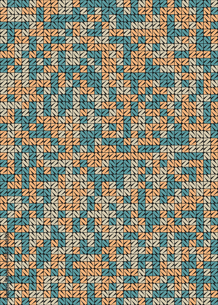 Abstract Geometric Pattern generative computational art illustration Abstract Geometric Pattern generative computational art illustration