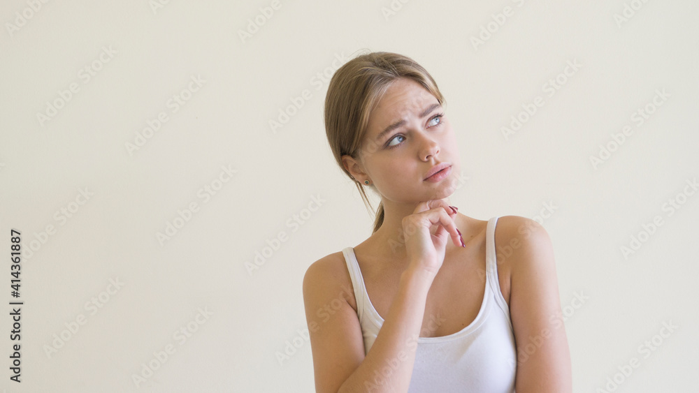 Fashionable portrait of a young hipster woman Fashionable portrait of a young hipster woman